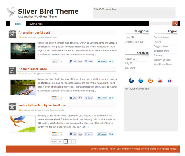 Silver Bird Theme
