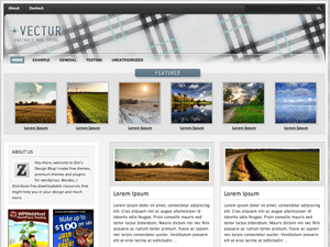 Vectur WordPress Magazine Theme