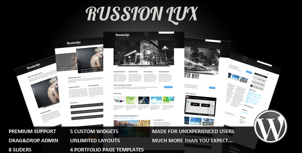 Russion Lux Pro WP Theme