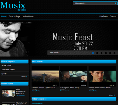 Musix – Music Theme For WordPress