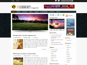 Free WordPress Theme – Herbert