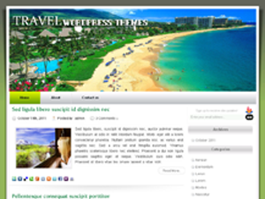 Free WordPress Theme – Travel7