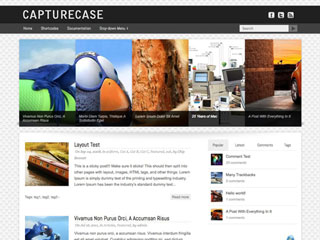 Capturecase WordPress Theme