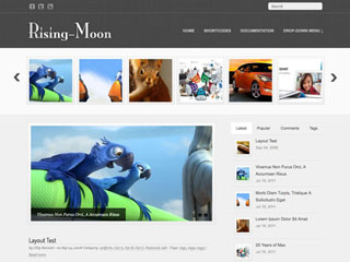 Rising-Moon WordPress Theme