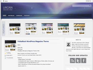 Urora – Free Premium WordPress Magazine Theme