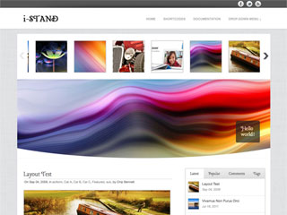 i-Stand WordPress Theme