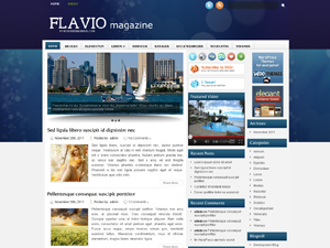 Free WordPress Theme – Flavio