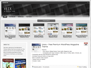 Veix Free WordPress Magazine Theme
