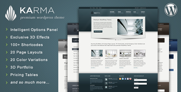 karma WordPress Theme