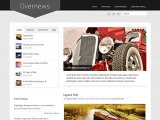 Overnews WordPress Theme