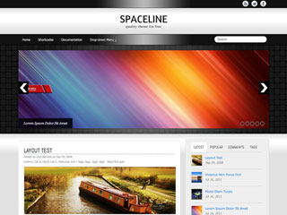 Spaceline WordPress Theme