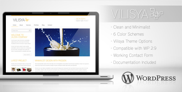 Vilisya WordPress Theme