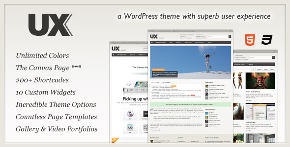 UX WordPress Theme