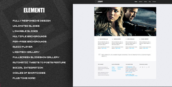 Elementi WordPress Theme