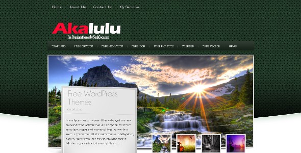 Akalulu Free WordPress Portfolio Theme