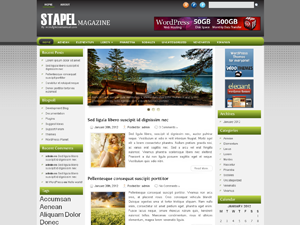 Free WordPress Theme – Stapel