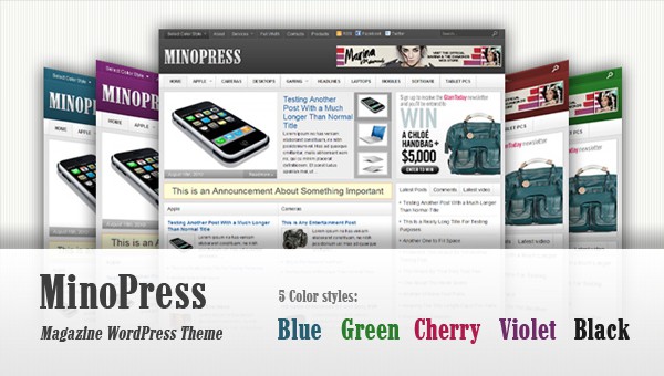 MinoPress WordPress Theme