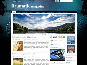 Free WordPress Theme – Dramatic