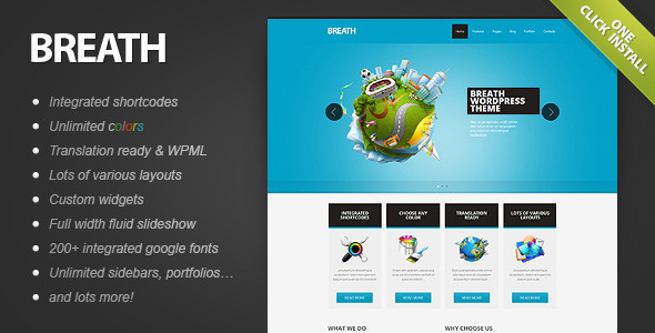 Breath WordPress Theme