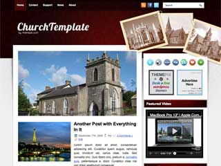 ChurchTemplate Free WP Blog Template –