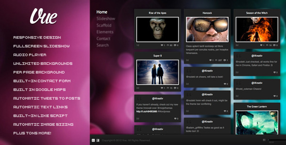 Vue Responsive WP Theme