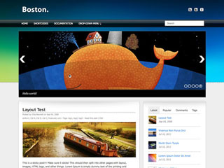 Boston WordPress Theme