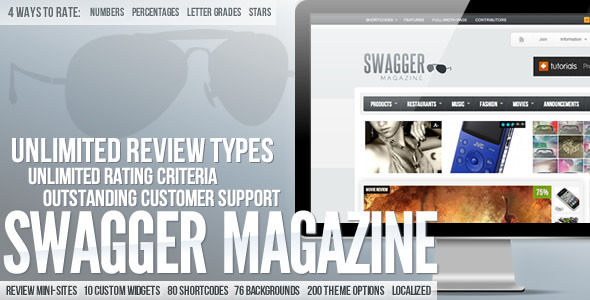 SwagMag WordPress Theme
