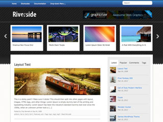 Riverside WordPress Theme