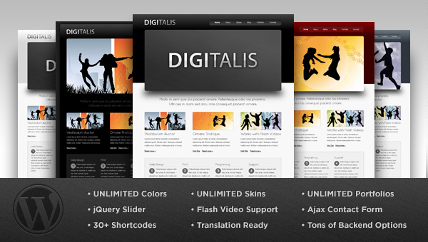 Digitalis – Business WordPress Theme