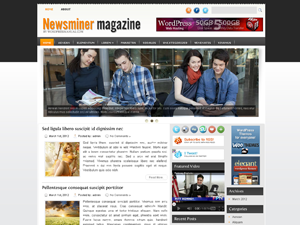 Free WordPress Theme – Newsminer
