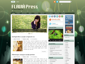 Free WordPress Theme – Flaviapress