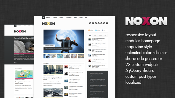 Noxon WordPress Theme