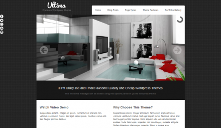 Ultima wordpress theme