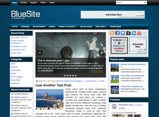 BlueSite Free WP Blog Template –