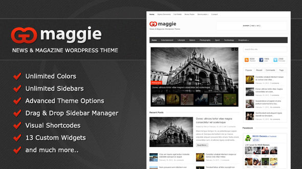 Maggie WordPress Theme
