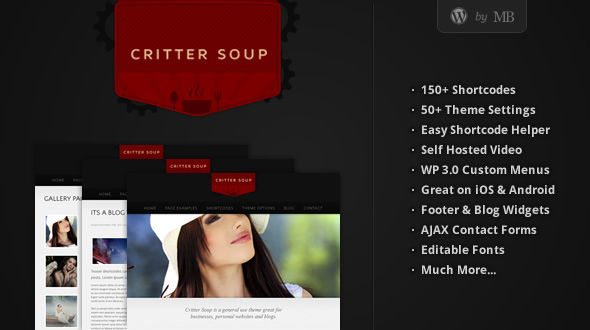 Critter Soup WordPress Theme