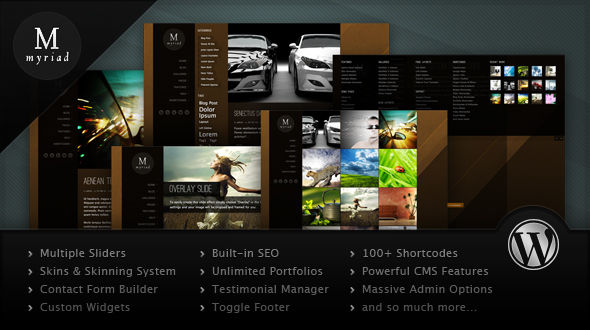 Myriad Powerful WordPress Theme