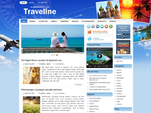 Free WordPress Theme – Traveline