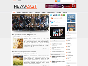 Free WordPress Theme – Newscast