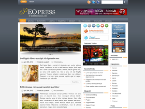 Free WordPress Theme – Peopress