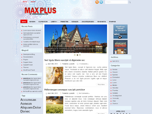 Free WordPress Theme – Maxplus
