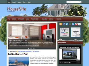 HouseSite Free WP Blog Template –