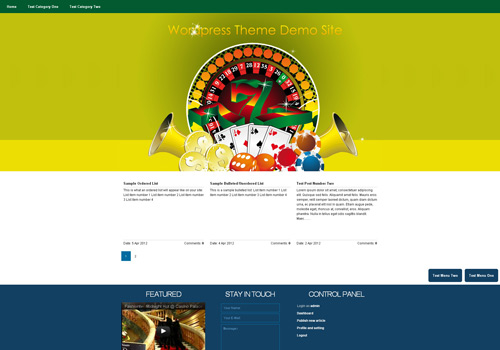 Online Casino Template 963