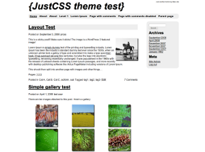 JustCSS