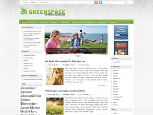 Free WordPress Theme – Greenspace