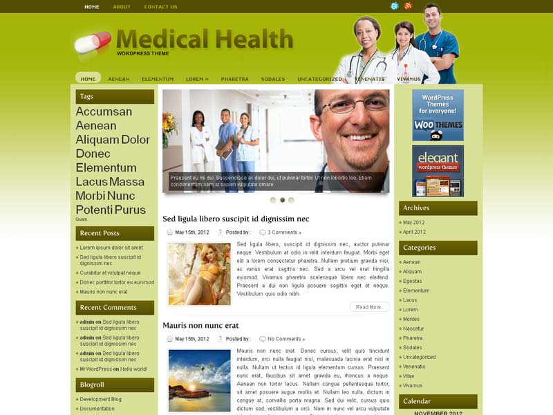 Free WordPress Theme – MedicalHealth