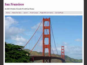 San Francisco WP Free Theme