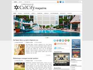 Free WordPress Theme – Calcify