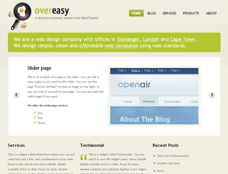 Over Easy – WooThemes