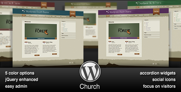 WordPress Church